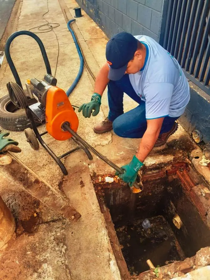 Desentupimento de Cano